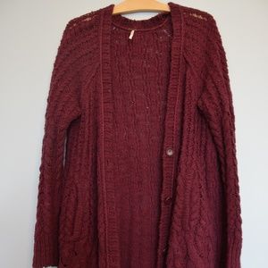Free People Knit Cardigan